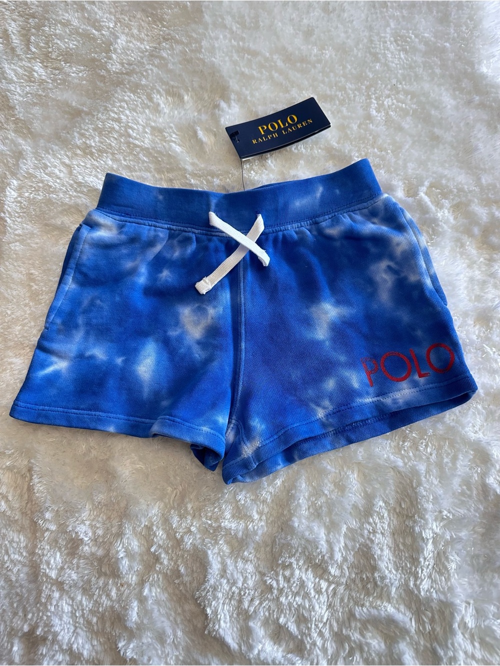 Boy’s Polo Ralph Lauren Blue Tie-Dye Shorts